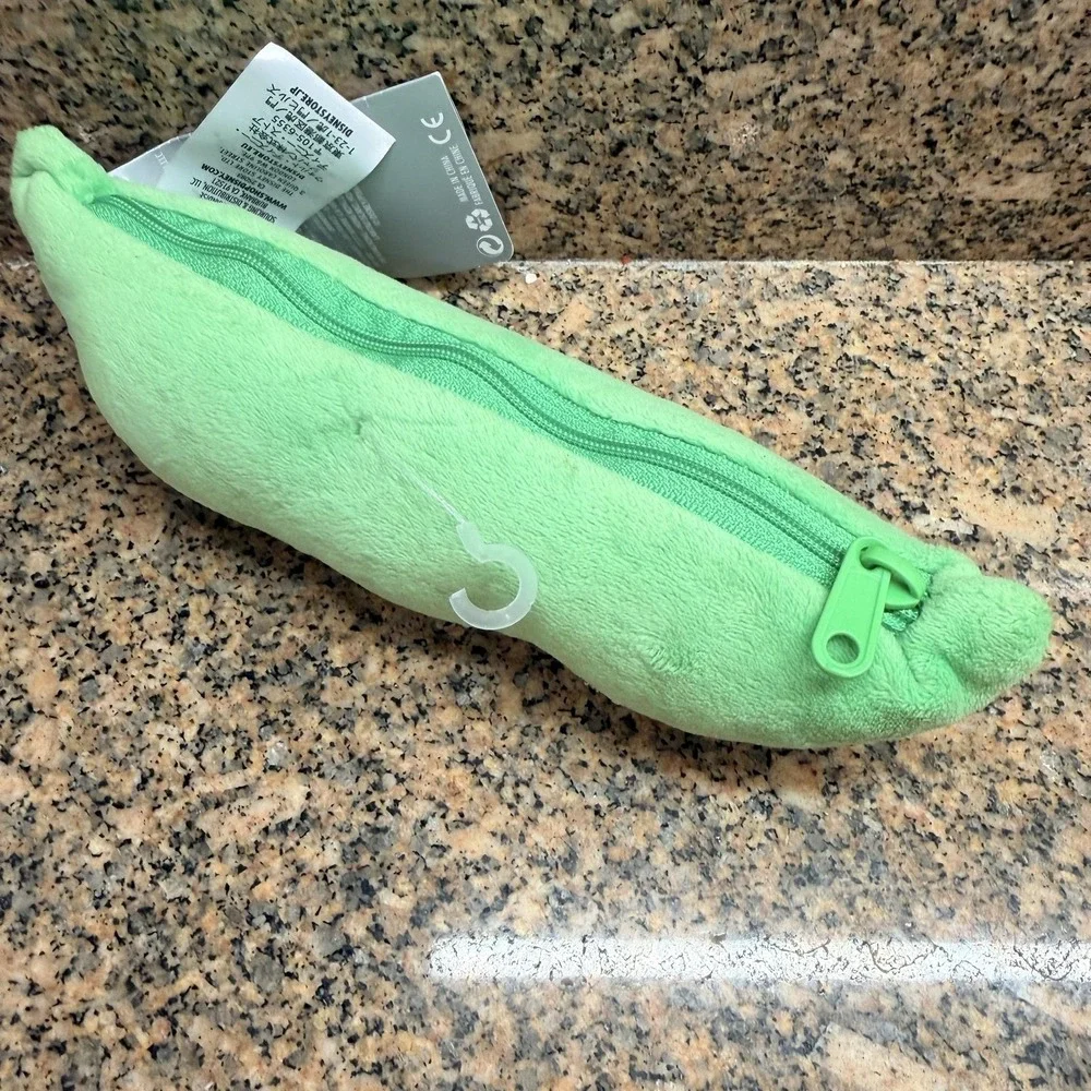 Disney Pixar Toy Story Peas In A Pod Plush Zipper Pouch Small Green Toy